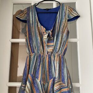 Dance & Marvel Blue Romper